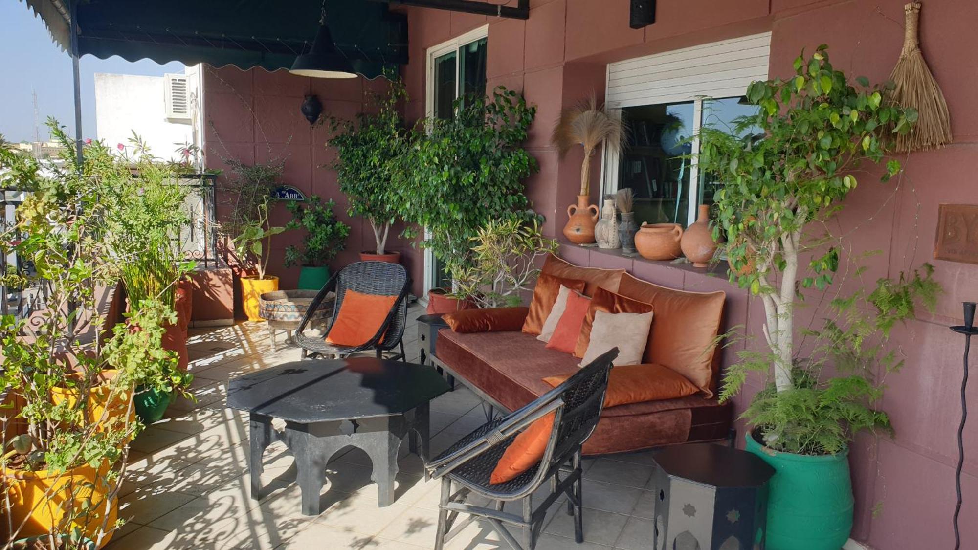 Appartement Agreable Avec 2 Tres Belles Terrasses Au Coeur De Rabat Zewnętrze zdjęcie